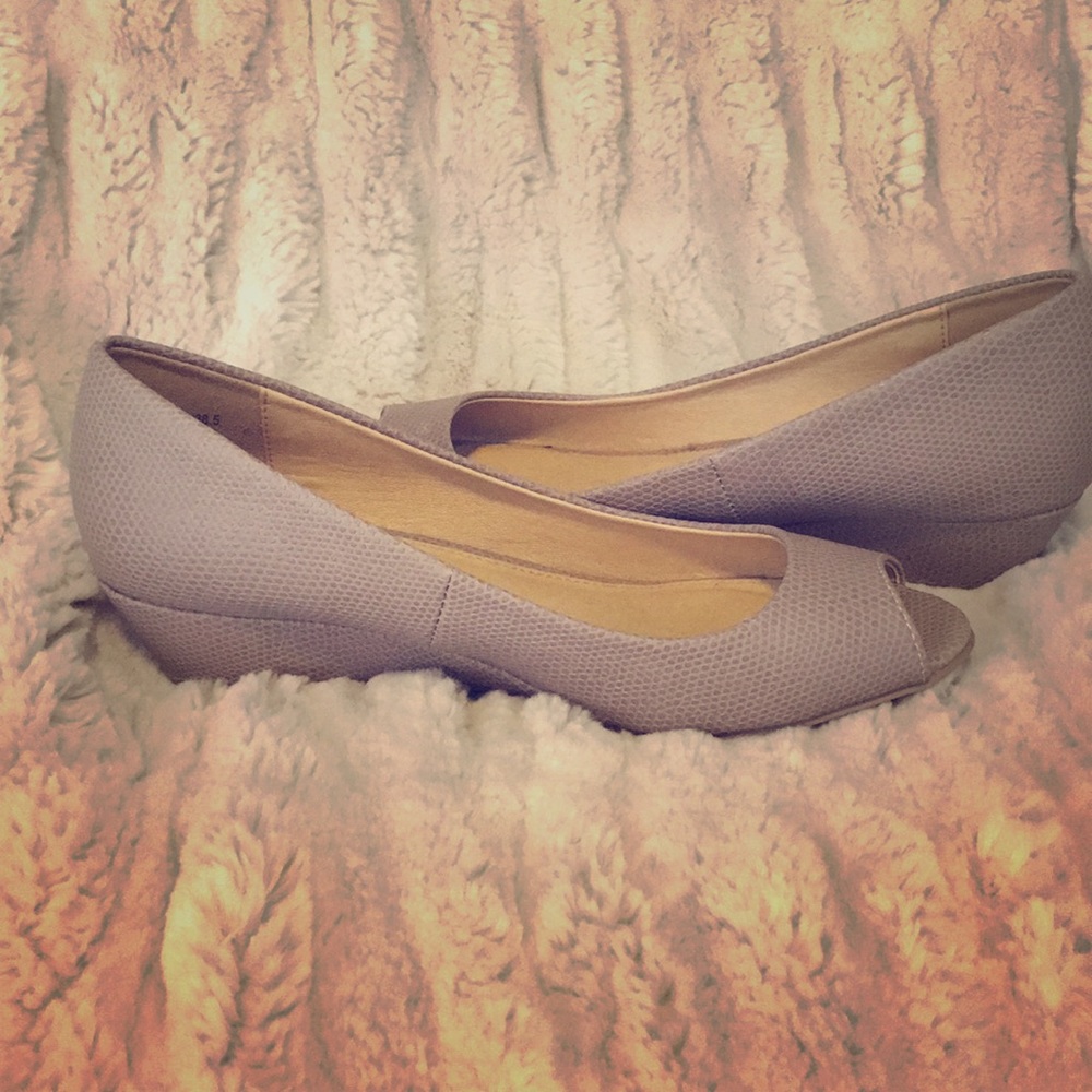 Tan pumps